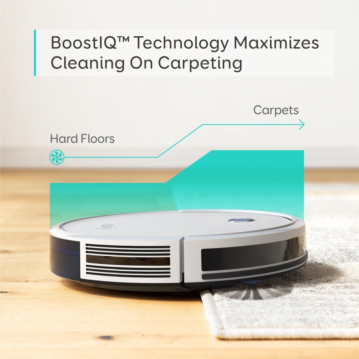 eufy X10 Pro Omni Robot Vacuum and Mop Combo, 8,000 Pa, Dual Mops with 12 mm Auto-Lift and Carpet Detection, AI Obstacle Avoidance, Auto Mop Washing&Drying, Self-Emptying, White(05-11S)