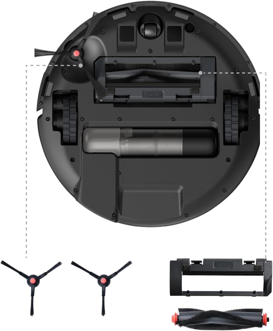 eufy Official Accessories Kit (6-Month Supply): Includes Rolling Brush & Guard, 2x High-Performance Filters, 2x Side Brushes, 3x Dust Bags – Compatible with eufy 3-in-1 E20