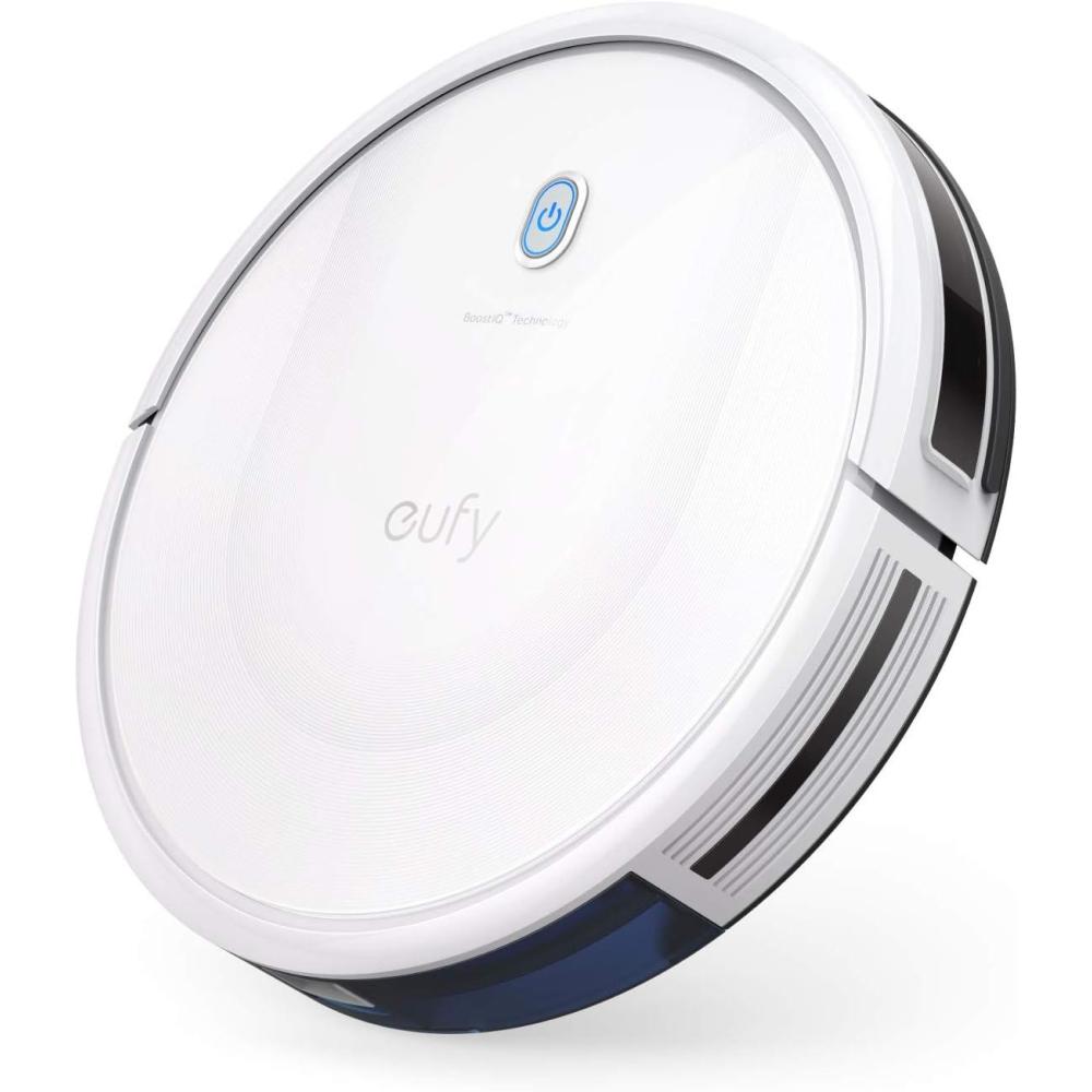 eufy C10 Robot Vacuum Self Emptying, 8 Weeks Hands Free, Advanced Smart Mapping with LiDAR Navigation, 2.85-Inch Slim Design, Powerful Suction, Edge Expansion Brush for Pet Hair, Carpet Detection(11S Max)
