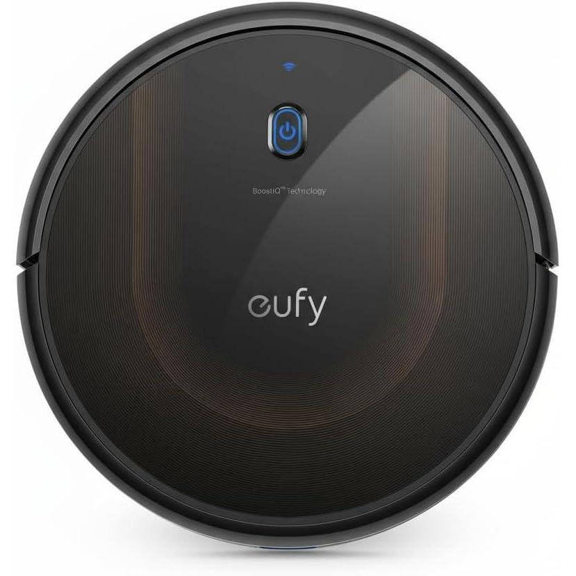 eufy X10 Pro Omni Robot Vacuum and Mop Combo, 8,000 Pa, Dual Mops with 12 mm Auto-Lift and Carpet Detection, AI Obstacle Avoidance, Auto Mop Washing&Drying, Self-Emptying, White(03-30C Slim Max)