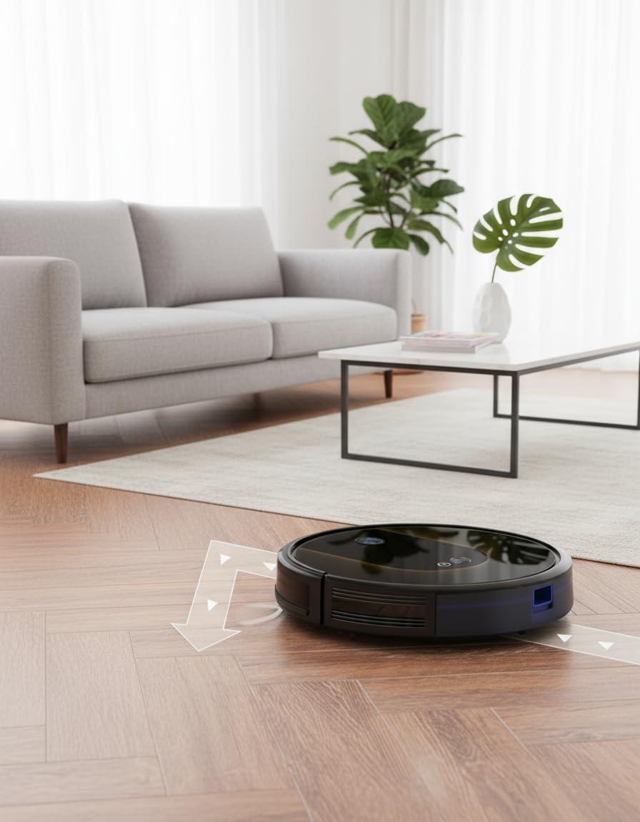 eufy X10 Pro Omni Robot Vacuum and Mop Combo, 8,000 Pa, Dual Mops with 12 mm Auto-Lift and Carpet Detection, AI Obstacle Avoidance, Auto Mop Washing&Drying, Self-Emptying, White(03-30C Slim Max)