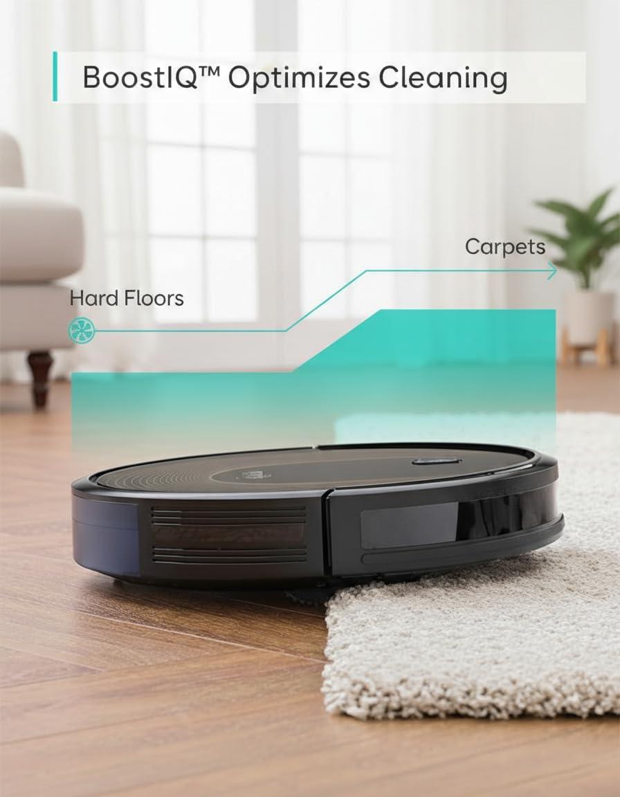 eufy X10 Pro Omni Robot Vacuum and Mop Combo, 8,000 Pa, Dual Mops with 12 mm Auto-Lift and Carpet Detection, AI Obstacle Avoidance, Auto Mop Washing&Drying, Self-Emptying, White(03-30C Slim Max)