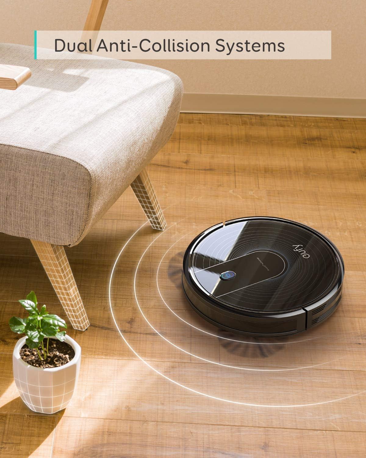 eufy X10 Pro Omni Robot Vacuum and Mop Combo, 8,000 Pa, Dual Mops with 12 mm Auto-Lift and Carpet Detection, AI Obstacle Avoidance, Auto Mop Washing&Drying, Self-Emptying, White(12)
