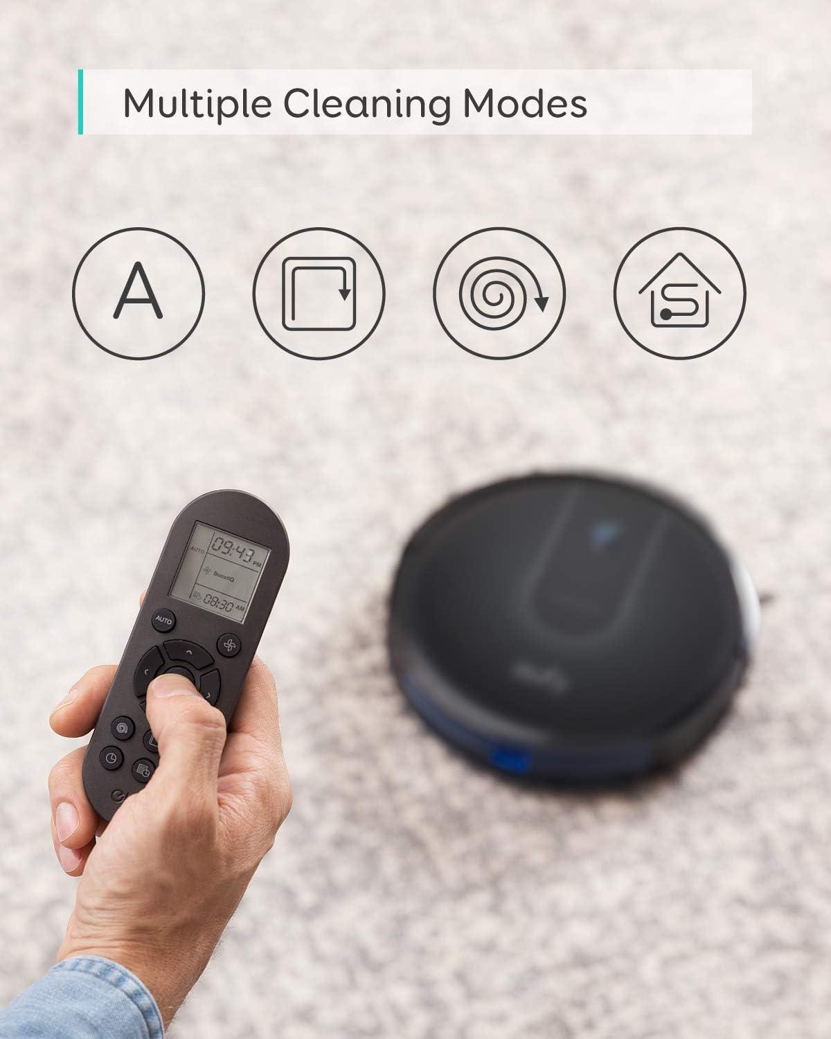 eufy X10 Pro Omni Robot Vacuum and Mop Combo, 8,000 Pa, Dual Mops with 12 mm Auto-Lift and Carpet Detection, AI Obstacle Avoidance, Auto Mop Washing&Drying, Self-Emptying, White(12)