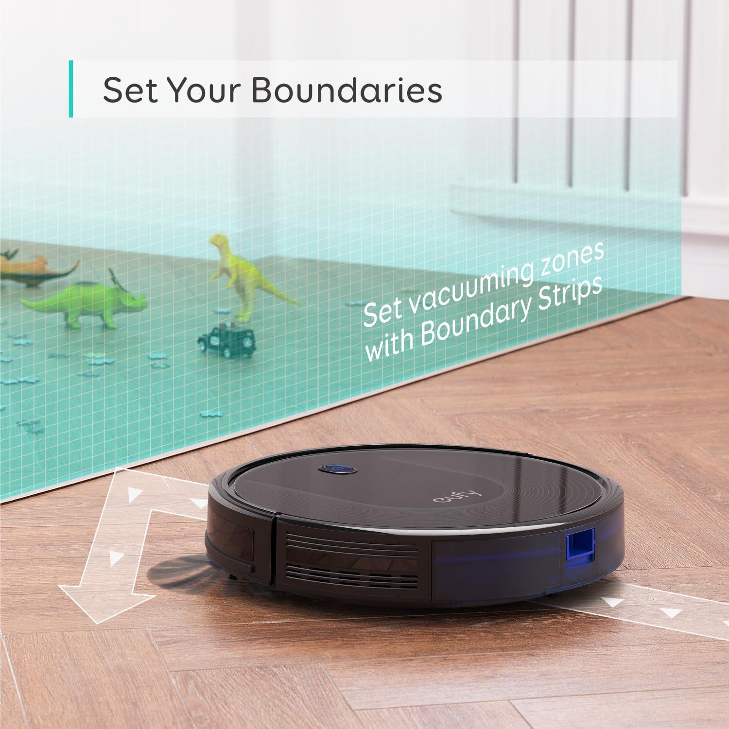 eufy X10 Pro Omni Robot Vacuum and Mop Combo, 8,000 Pa, Dual Mops with 12 mm Auto-Lift and Carpet Detection, AI Obstacle Avoidance, Auto Mop Washing&Drying, Self-Emptying, White(eufy 30)