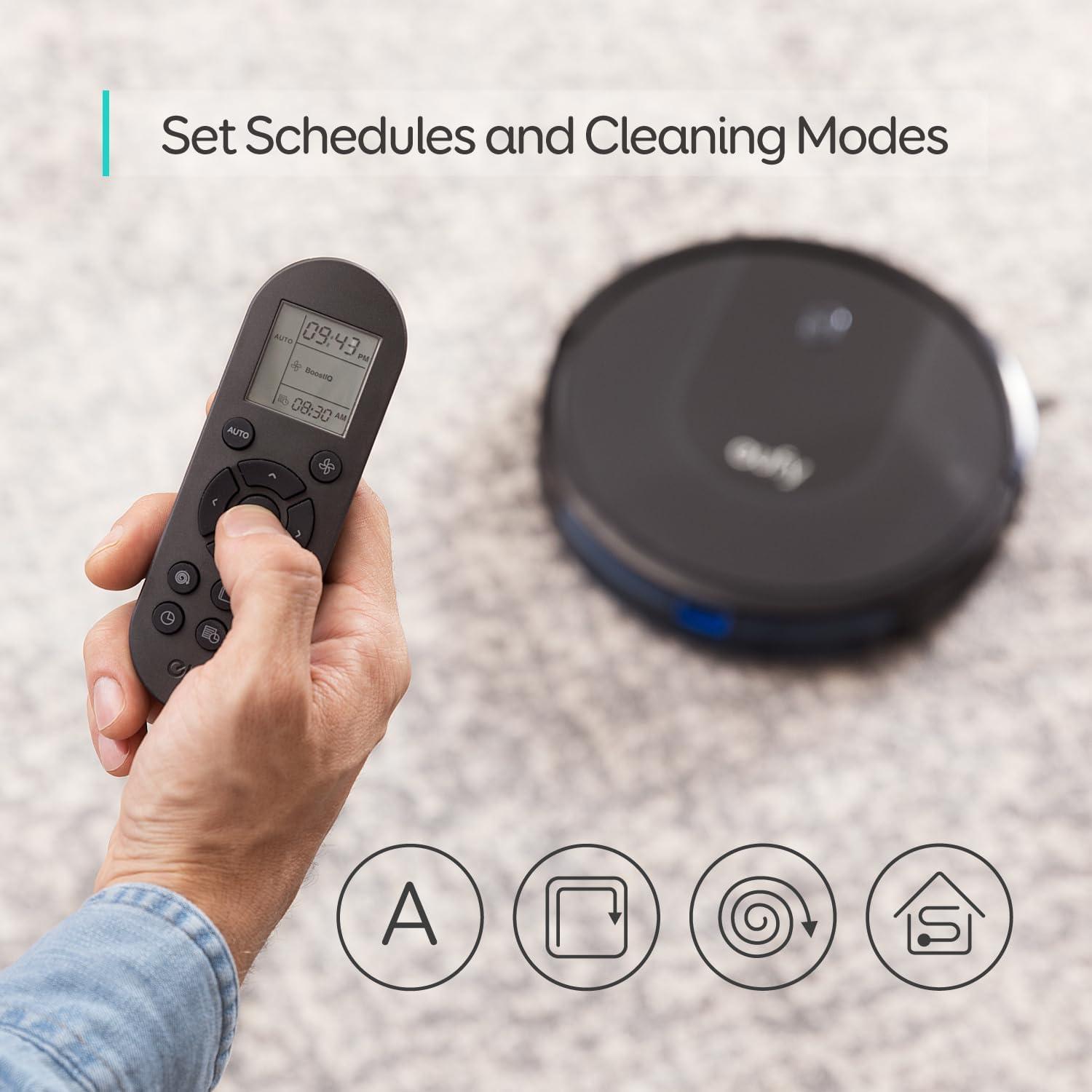 eufy X10 Pro Omni Robot Vacuum and Mop Combo, 8,000 Pa, Dual Mops with 12 mm Auto-Lift and Carpet Detection, AI Obstacle Avoidance, Auto Mop Washing&Drying, Self-Emptying, White(eufy 30)