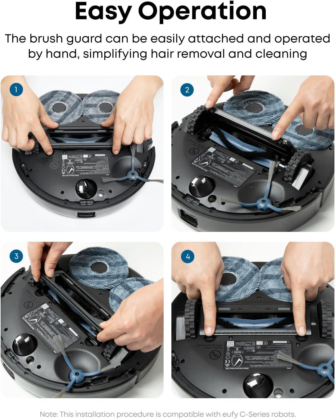 eufy Replacement Brush Guard compatible with eufy Auto-EmptyC10