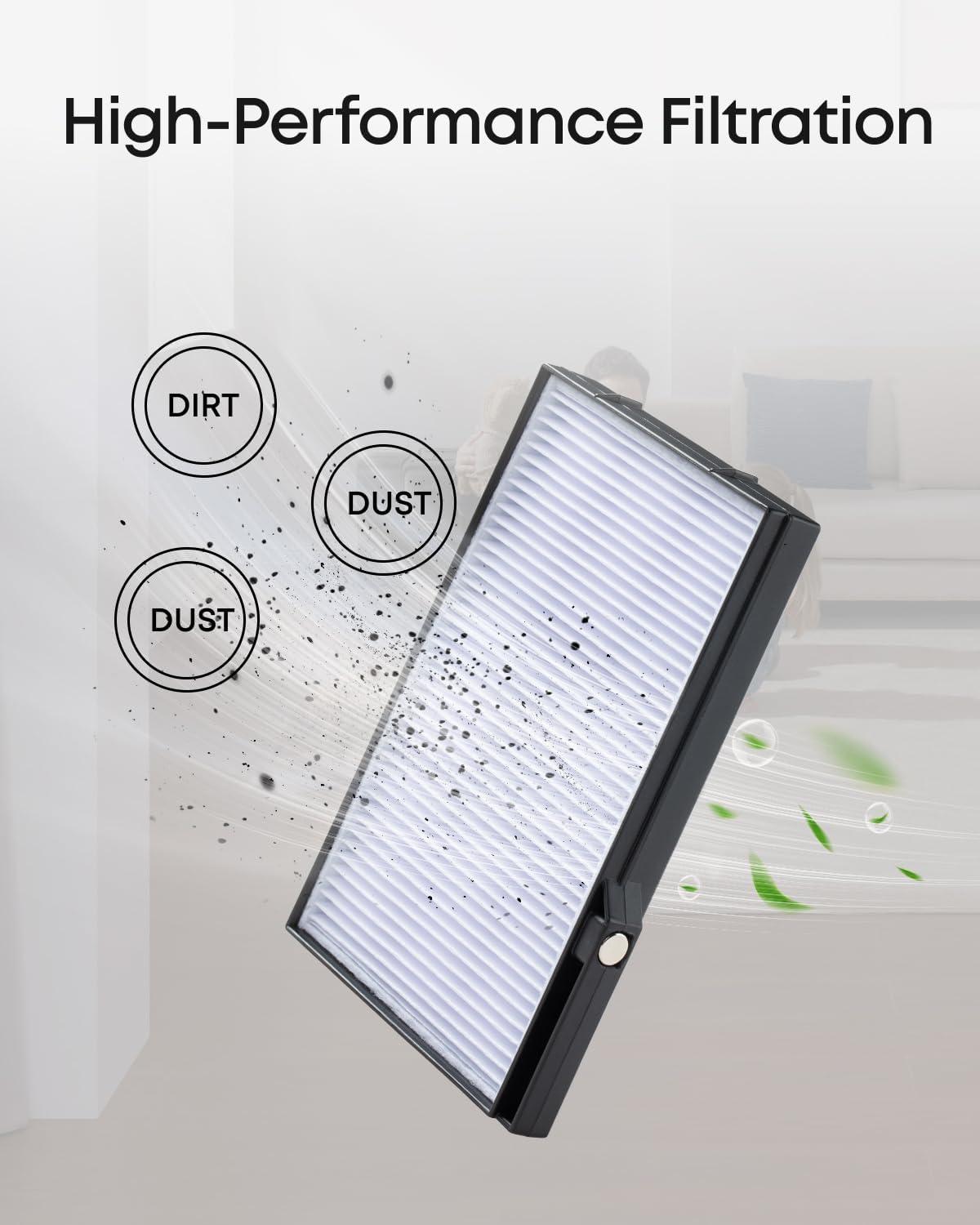 eufy Replacement Filter for RoboVac, Efficient Filtration, Durable, Effective Cleaning, Compatible with E25 and E28