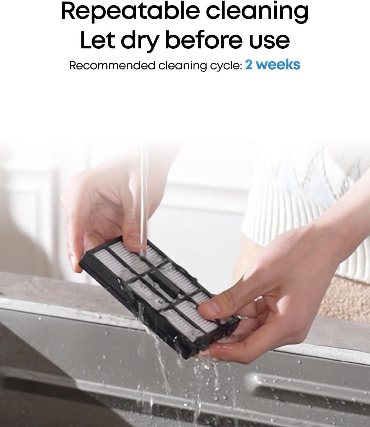 eufy Replacement Filter for RoboVac, Efficient Filtration, Durable, Effective Cleaning, Compatible with E25 and E28