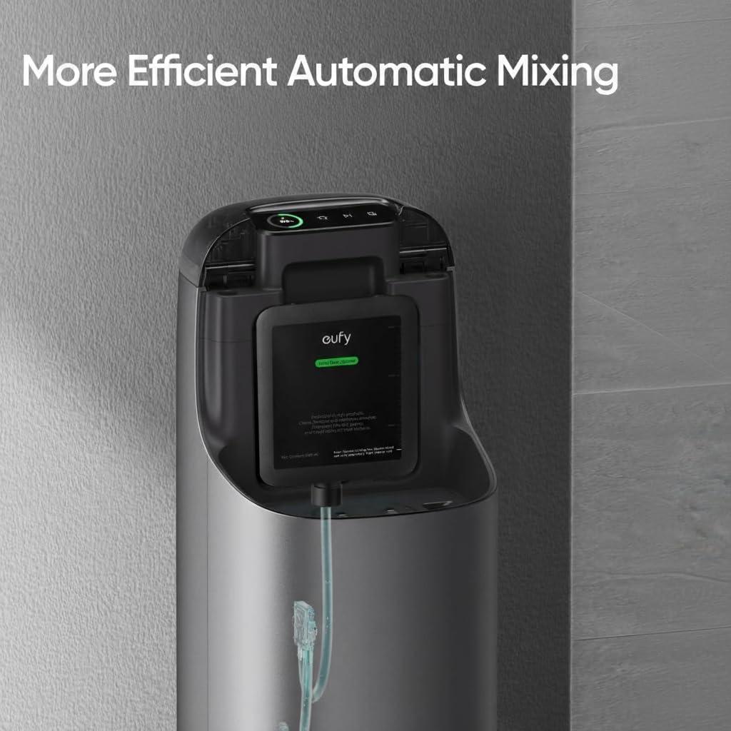 eufy Official Hard Floor Cleaner for Omni S1 Pro/S1, Safe and Gentle for Hand, Automatically Mix without Manual Dilution, 600ml, 1 bottle