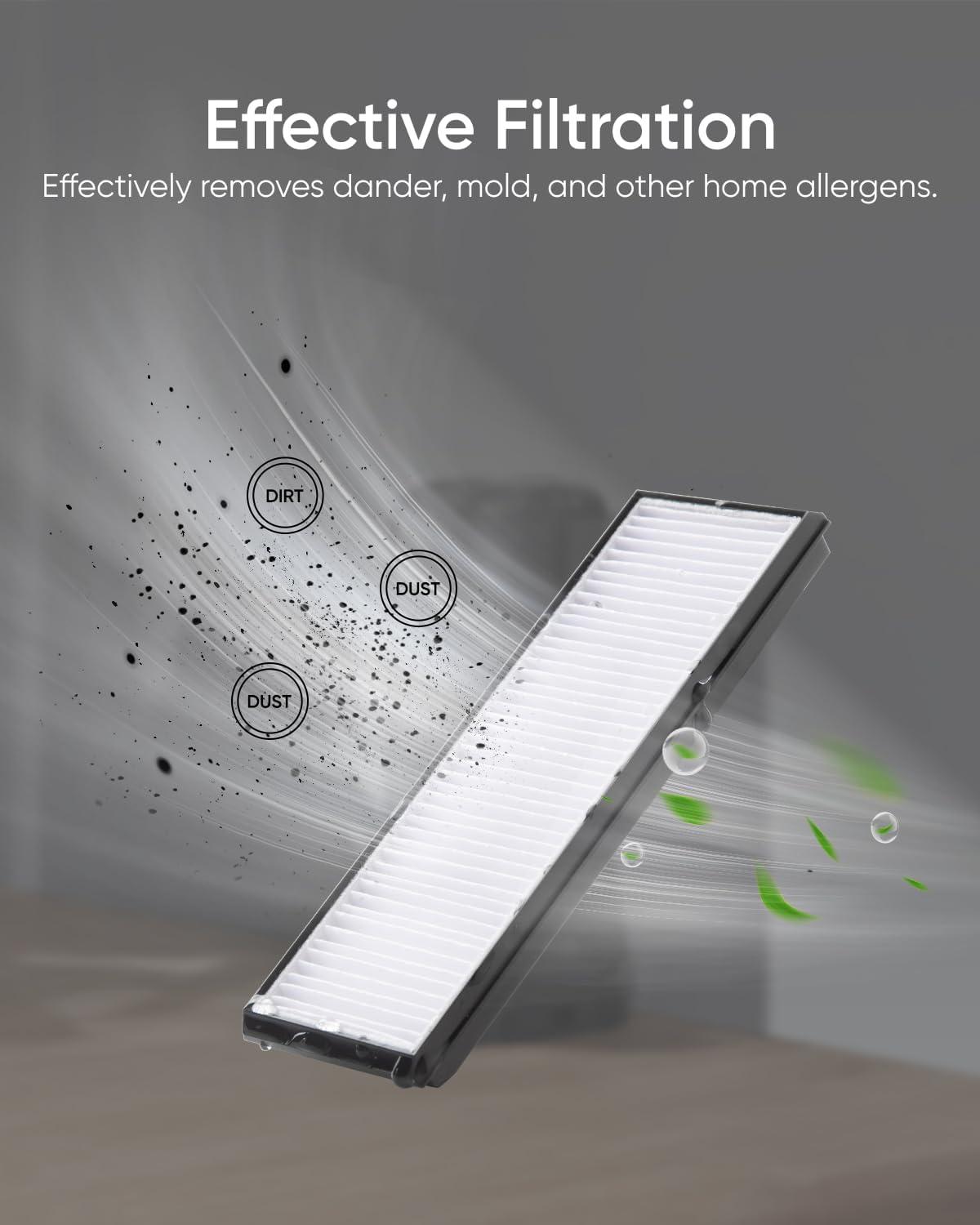eufy Accessory-High-Performance Filter for eufy Omni S1 Pro/S1, 2 Packs Included