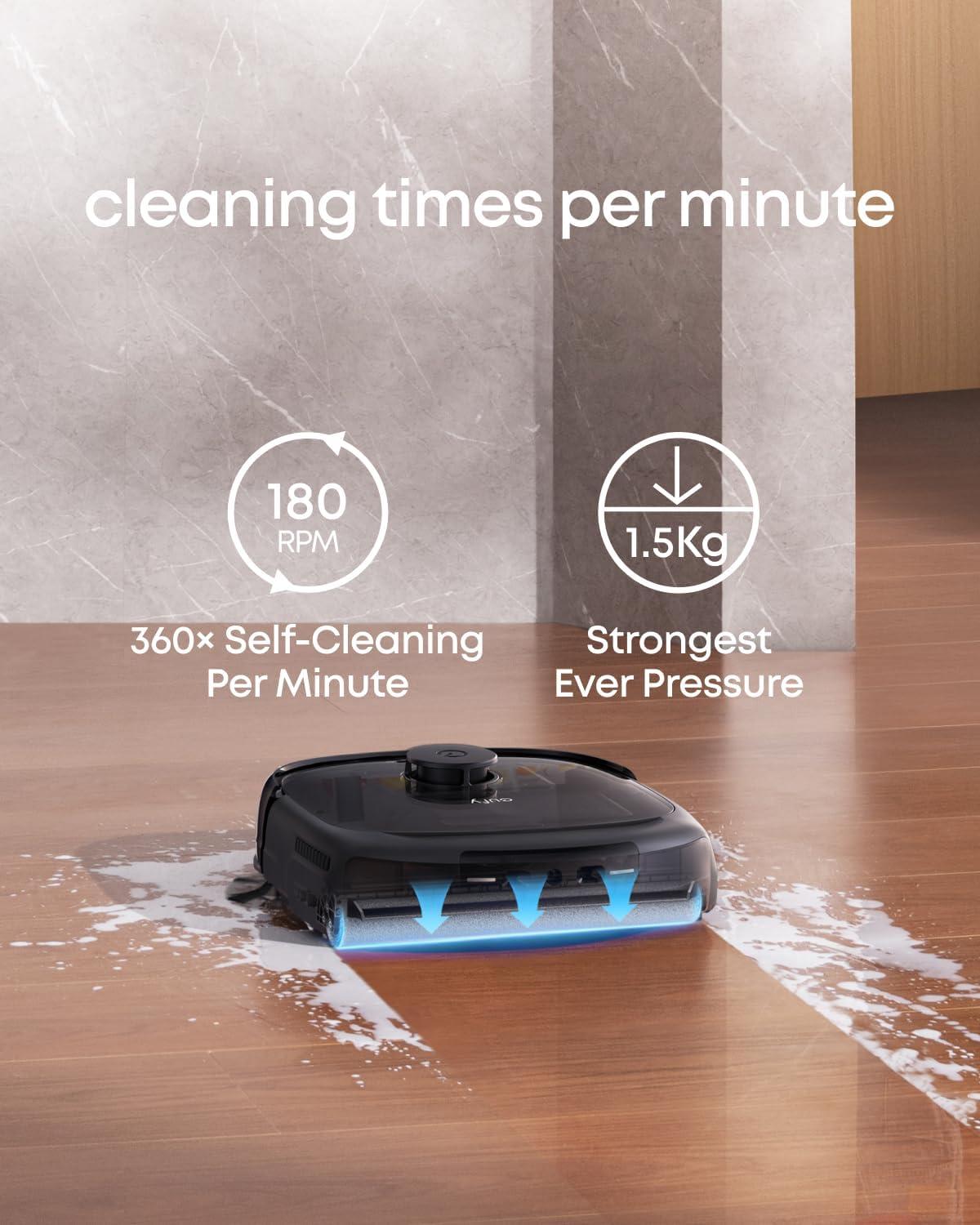 eufy Official Replacement Roller Mop, Durable, Washable, Effective Cleaning, Compatible with E25, E28, S1 S1 Pro and S2