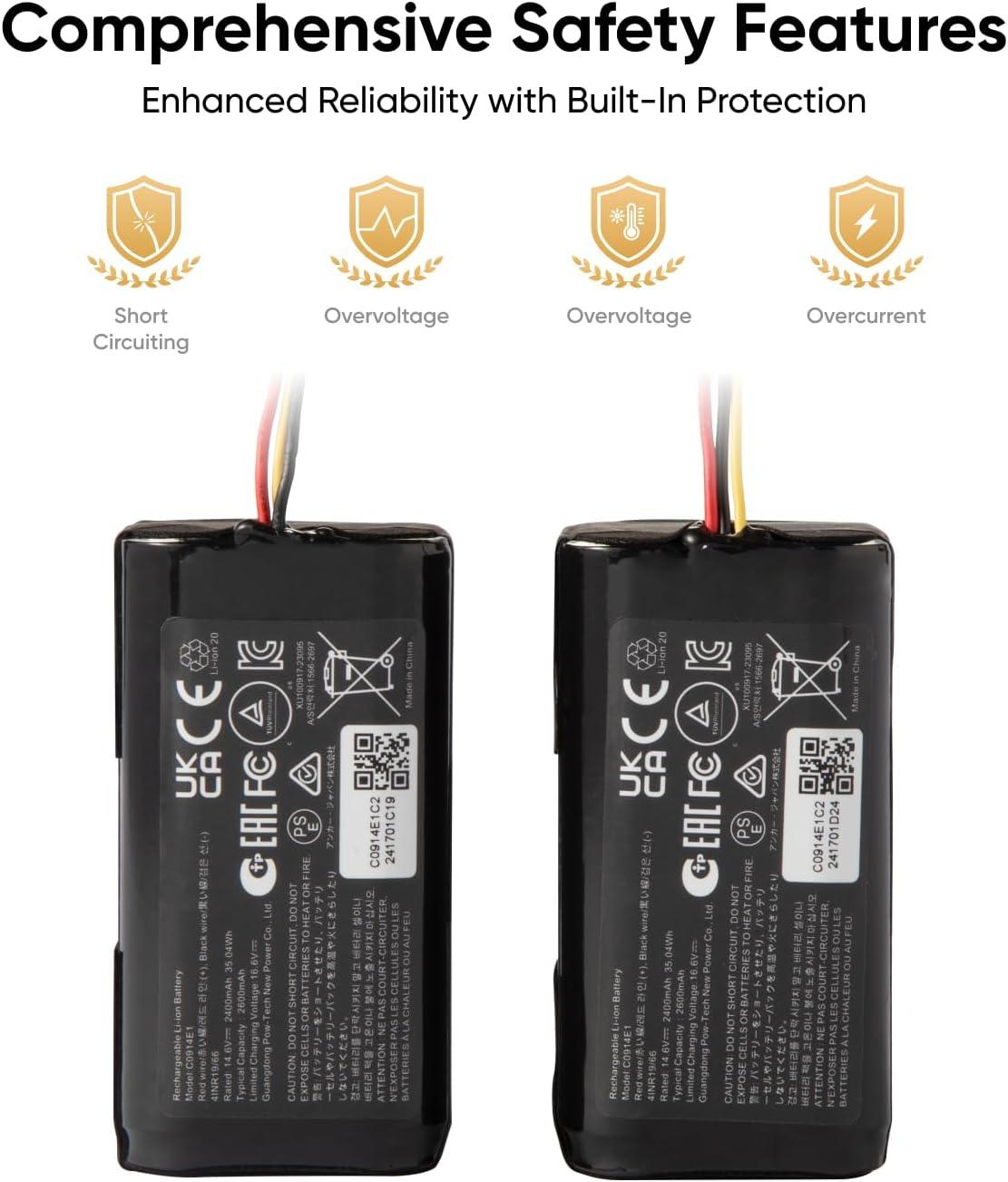 eufy Accessory-Replacement Battery Pack, Compatible with X10 Pro Omni