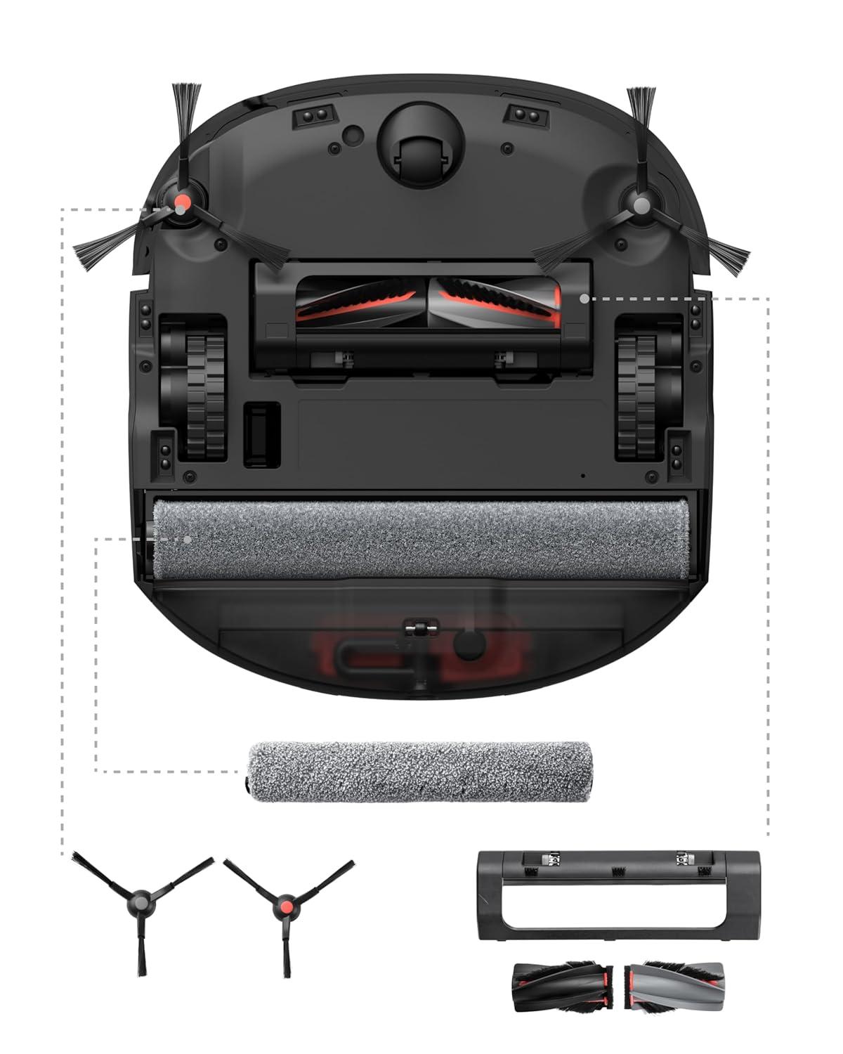 eufy Accessory Kit, Side Brush, Filter, Roller Brush for RoboVac, Dust Bag, Dirty Water Tank Filter Compatible for Omni E25/E28