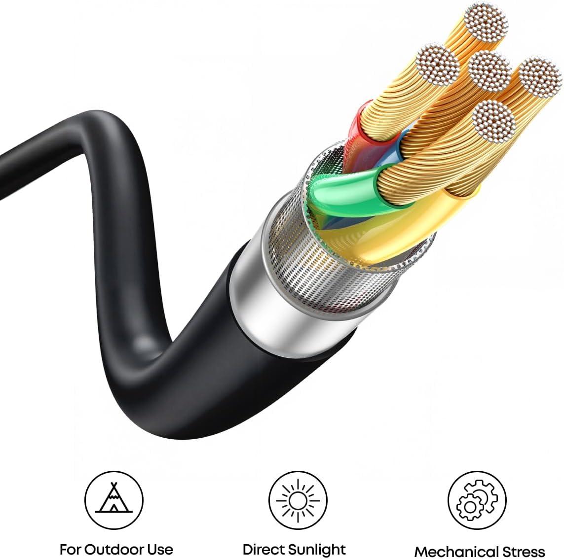 eufy Official Accessories: Power Extension Cord *1, Compatible with eufy Robotic Lawn Mower E15/E18