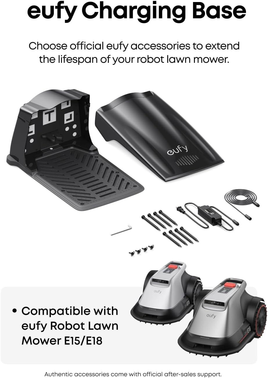 eufy Base Station Compatible with Robot Lawn Mower E15/E18