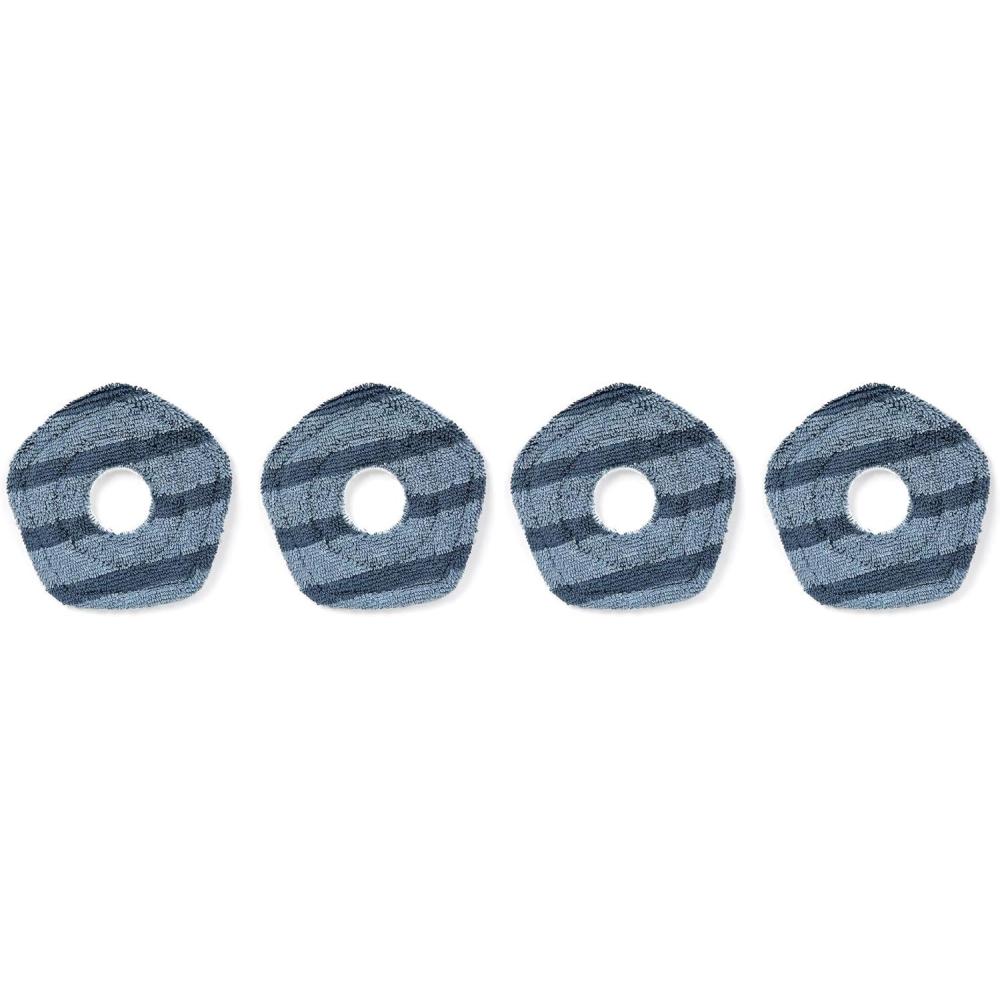 eufy Accessory-2 Washable Vacuum Mop Cloths, Compatible X10 Pro Omni X9 Pro, Washable and Reusable Soft Mopping Pad, Parts, Accessories(normal (Pack of 2))