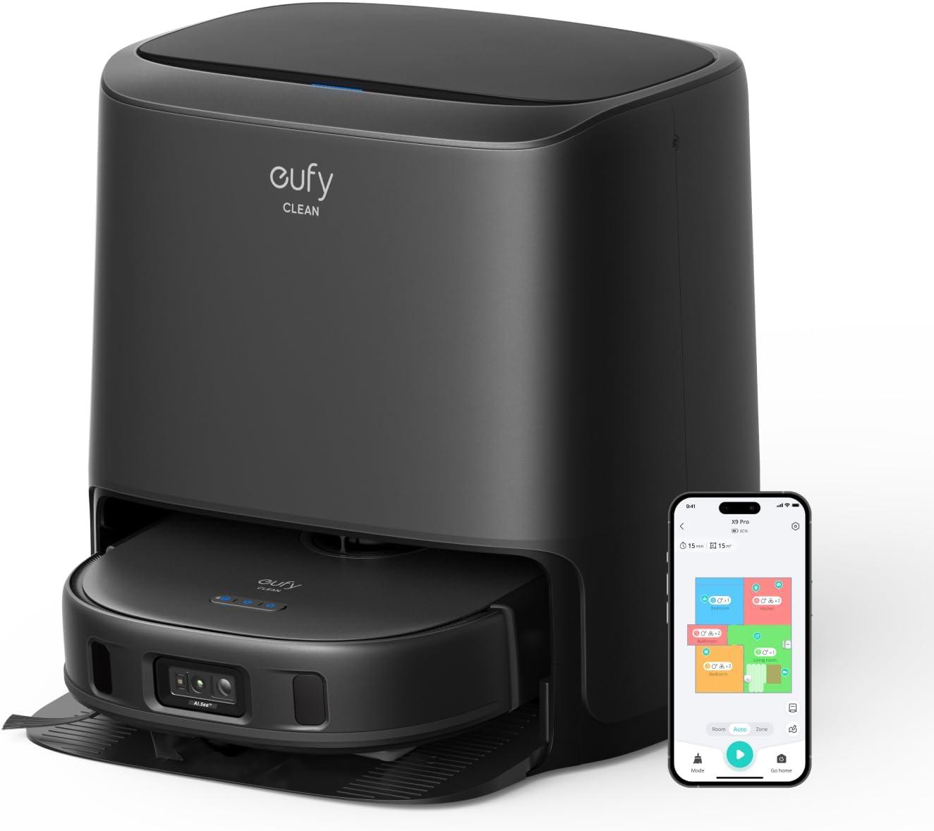 eufy RoboVac Hard Floor Cleaning Solution (2 Bottles), Dilution Ratio 1:200, 473 ml, Floor Cleaner, Eco-Friendly, Plant-Based,Compatible with Omni C20, X8 Pro, X10 Omni, G series, L Series(8 Fl Oz (Pack of 2))