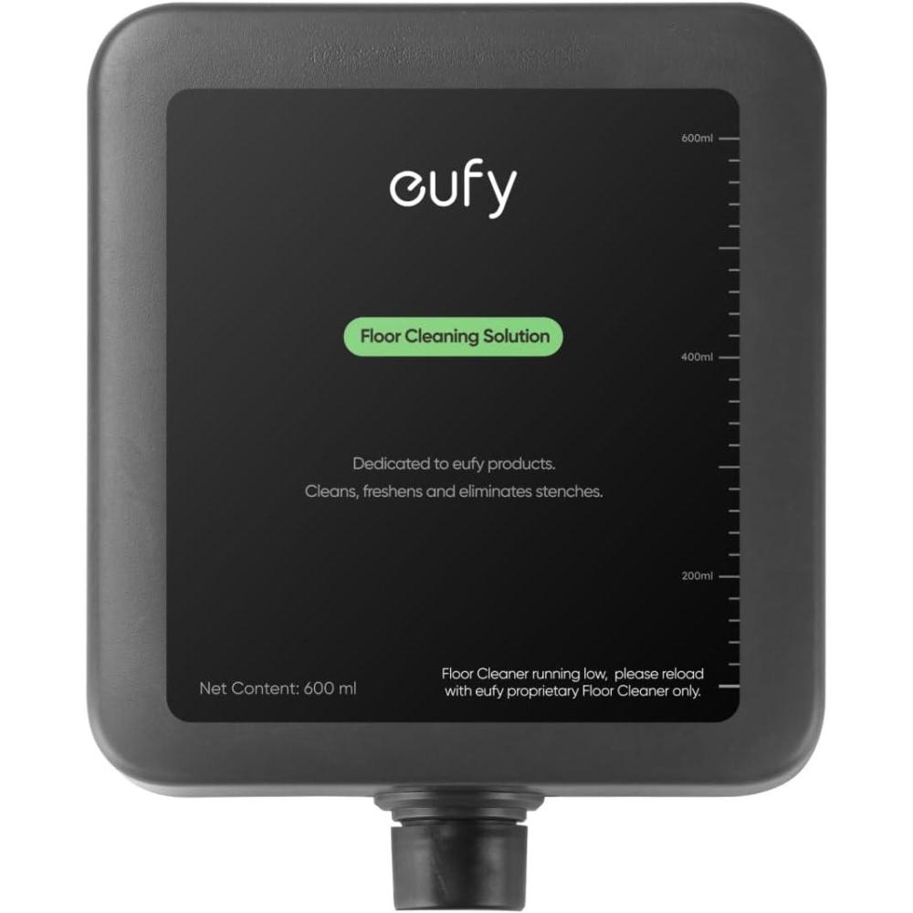 eufy Floor Cleaning Solution, Ready to Use, 600 ml, Floor Cleaning Solution, Safe, Compatible with E25(16 Fl Oz (Pack of 1))