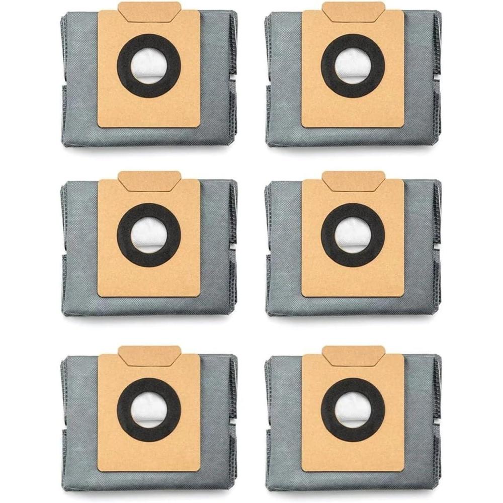 eufy Accessory-6-Pack Large Capacity Dust Bags Compatible with eufy X10 Pro Omni