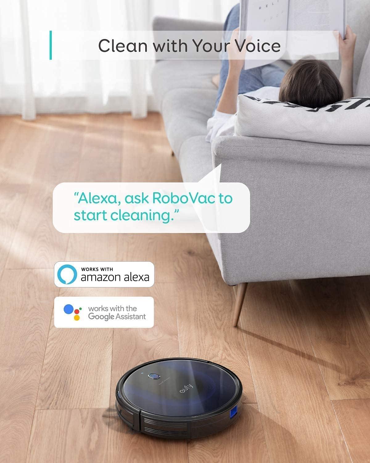 eufy Robot Vacuum Omni C20, Robot Vacuum and Mop Combo, Self Emptying, Auto Mop Washing and Auto Drying for Hands-Free Cleaning, 7000 Pa Powerful Suction (Renewed Acceptable)(15C MAX)
