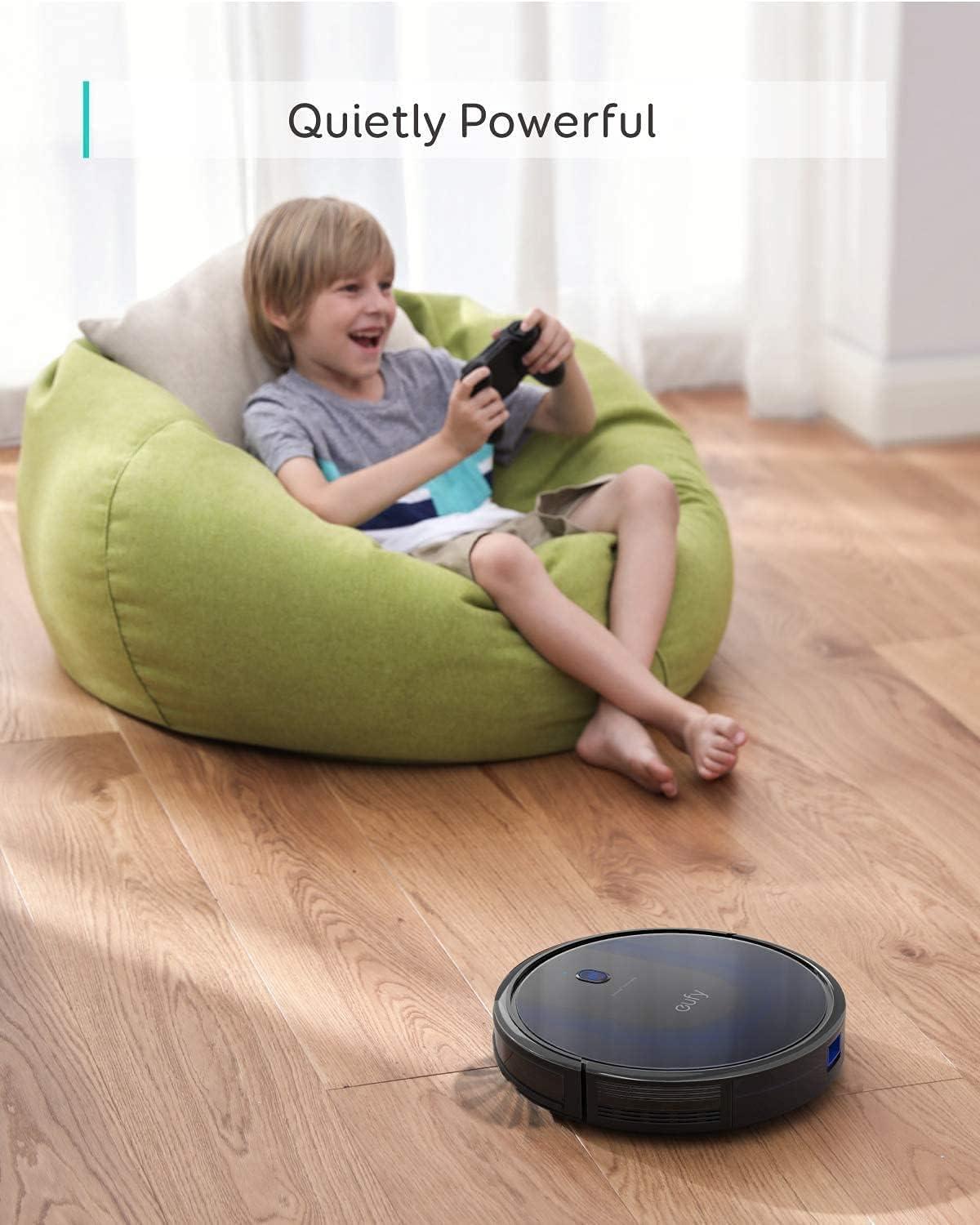 eufy Robot Vacuum Omni C20, Robot Vacuum and Mop Combo, Self Emptying, Auto Mop Washing and Auto Drying for Hands-Free Cleaning, 7000 Pa Powerful Suction (Renewed Acceptable)(15C MAX)