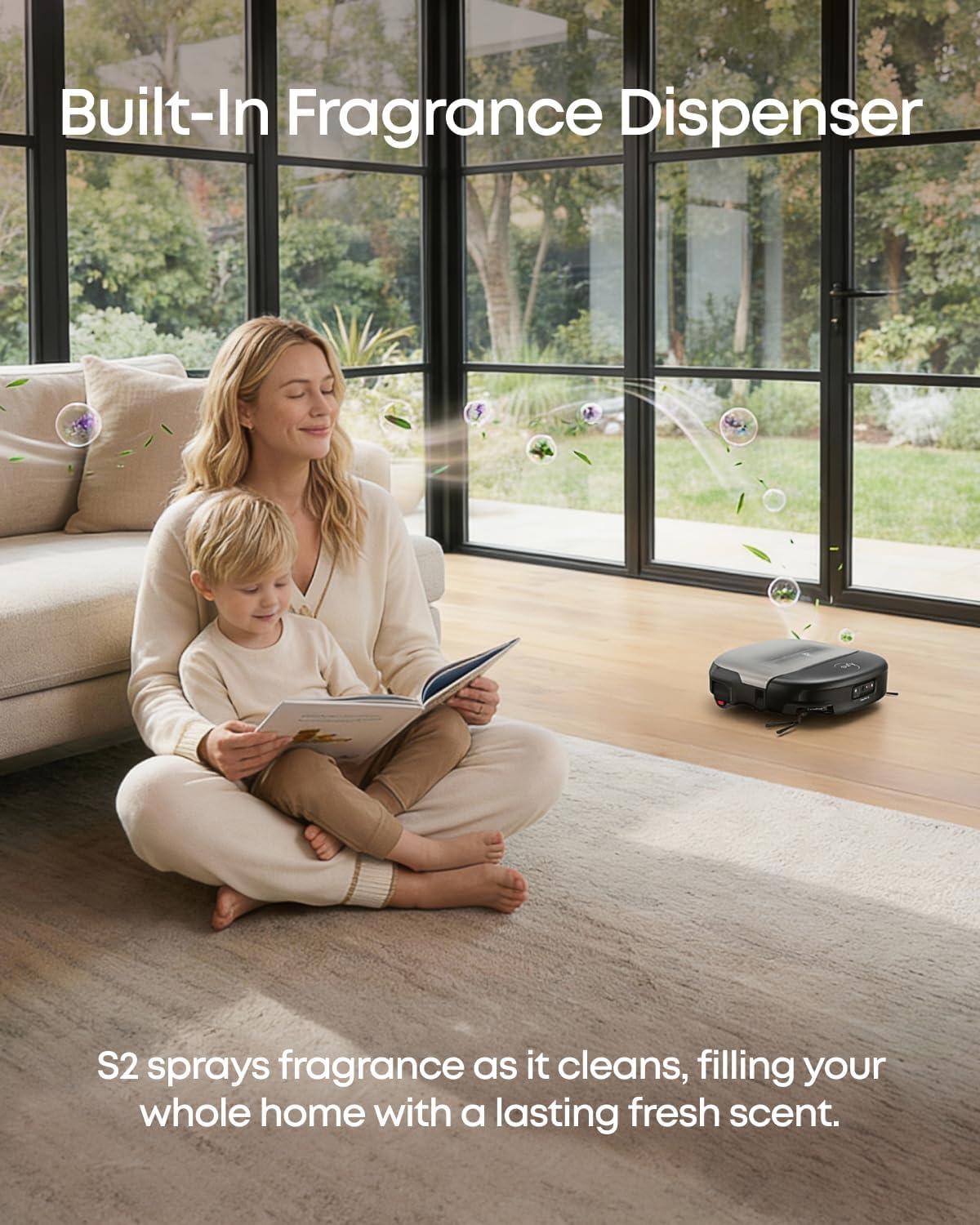 eufy Official Fragrance Refill Accessories for Omni S2, Three Different Scented Fragrances including Citrus & Basil, Bamboo & Sage, Bergamot & Lychee, Transform Cleaning into Aromatherapy