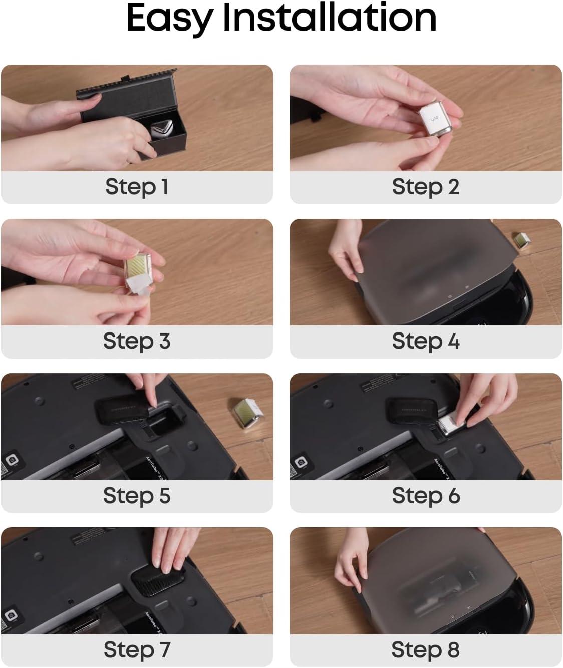 eufy Official Fragrance Refill Accessories for Omni S2, Three Different Scented Fragrances including Citrus & Basil, Bamboo & Sage, Bergamot & Lychee, Transform Cleaning into Aromatherapy