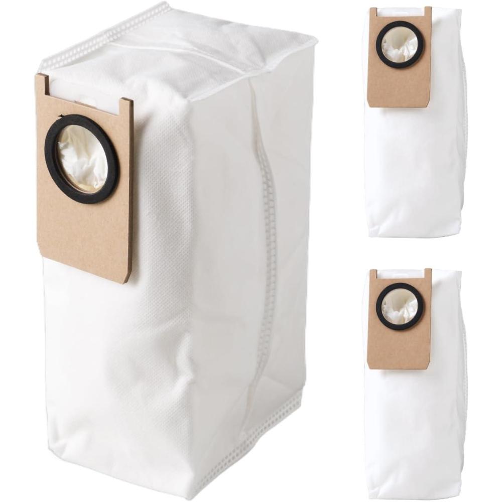 eufy Official Dust Bag Accessories for Omni S2/S1 pro/S1, Enjoy 60 Days Hands-Free Cleaning, 2.5L Large Capacity, 3-Pack