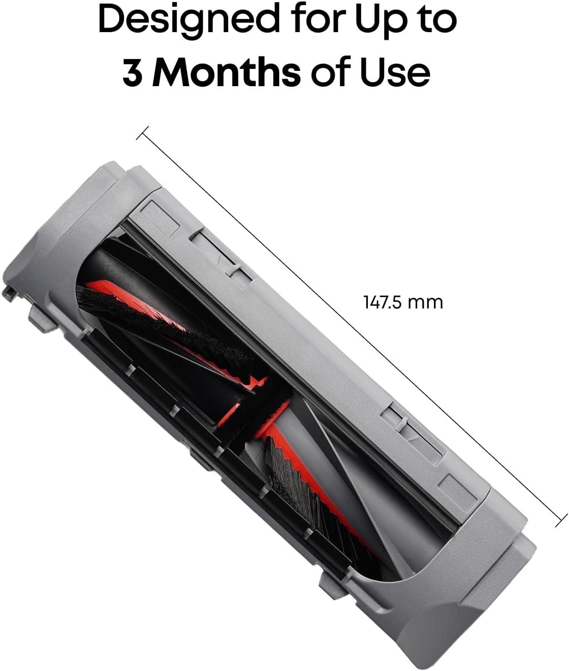 eufy Official Replacement Side Brushes for Omni S2, Gentle on Floors, Easy Installation, 2 Pairs
