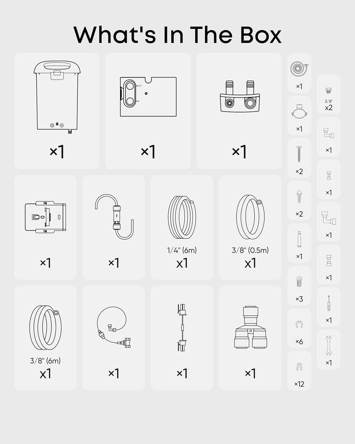 eufy Official Auto Refill and Drainage System Accessories for Omni S2, Hands-Free Cleaning, Easy Installation, 1 Set