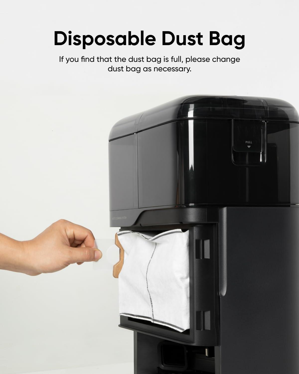 eufy Official Accessories, 6-Pack Large Capacity Dust Bags Compatible with C20 Omni Robot Vacuum