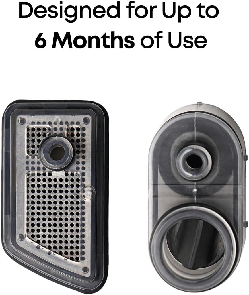 eufy Official Replacement Dirty Water Reservoir Filter for Omni S2, Quick Snap-In Replacement, No Mess Installation