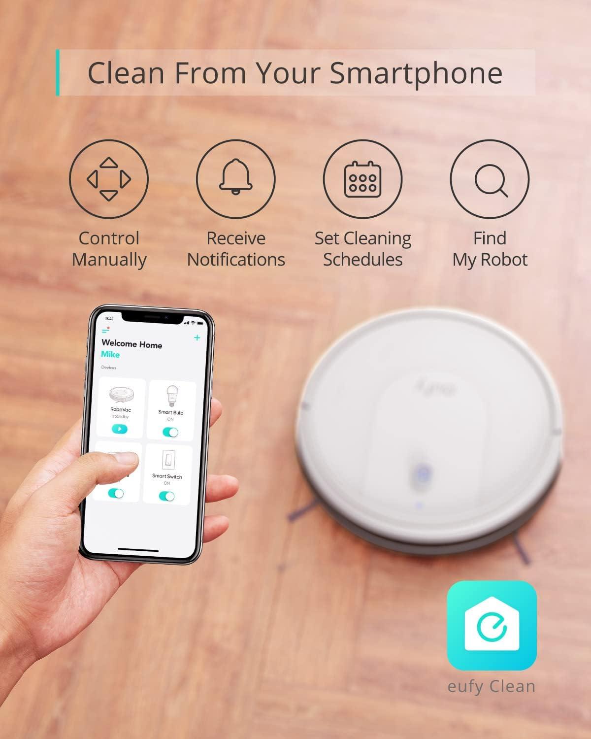 eufy S1 with All-in-One Station, HydroJet System with Roller Mop, Robot Vacuum and Mop Combo, Incredible Suction, Obstacle Avoidance, Multi-Level Mapping, Mop Auto-Retraction, Perfect for Pet Hair(eufy 30C)