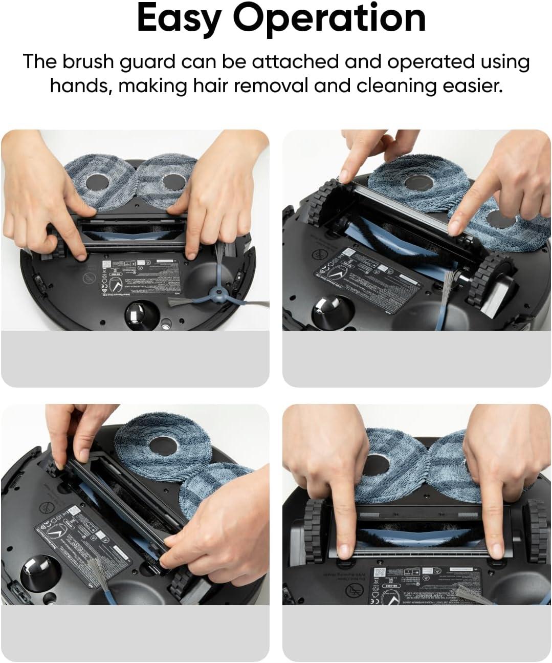 eufy Official Accessories, Replacement Brush Guards Compatible C20 Omni Robot Vacuum Cleaners